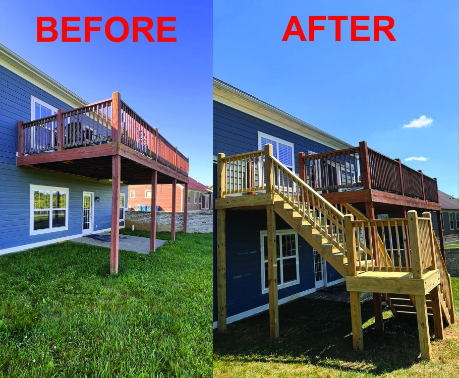 Before and After Handyman Services